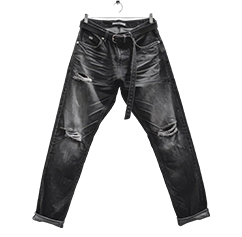 Slim Fit Black Denim Jeans